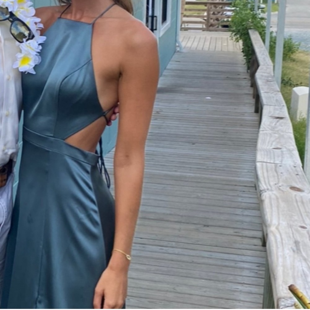 Reverly Haven Satin Dress